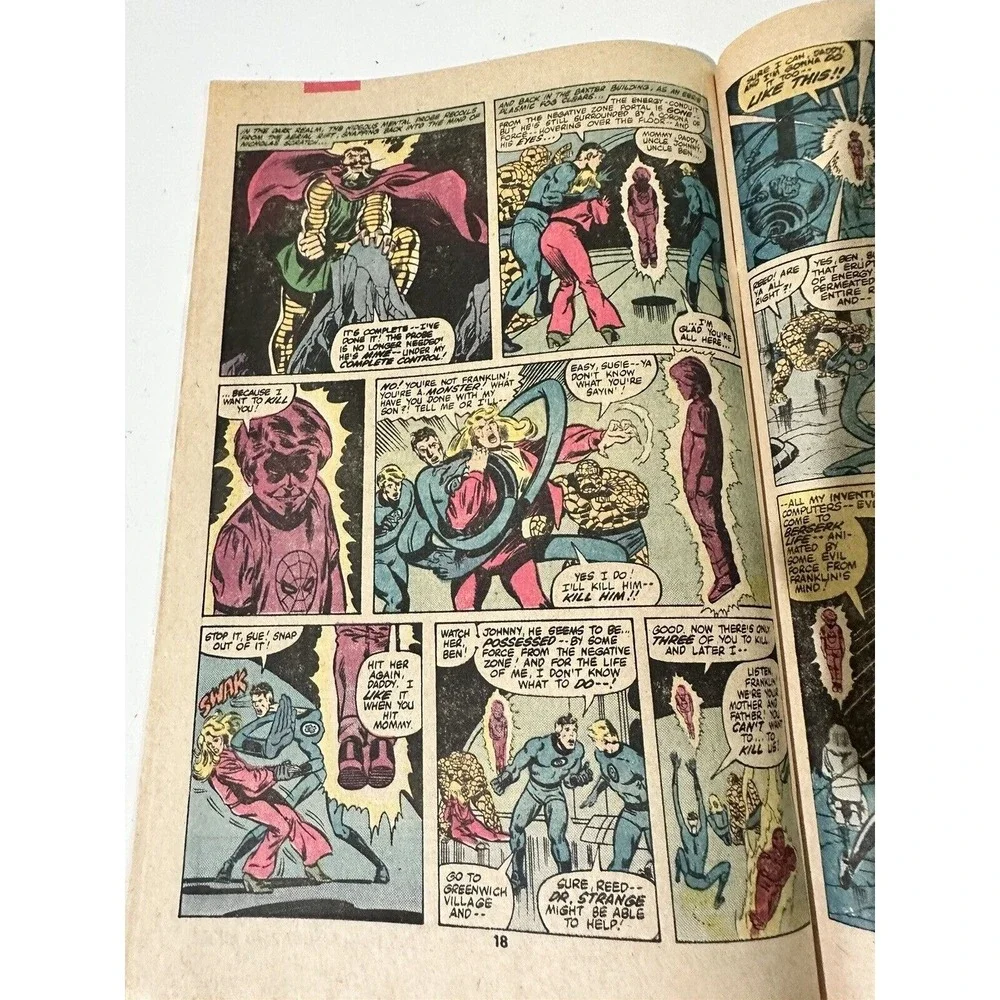 Fantastic Four‎ #222, Marvel Comics, 1980, Our Son Possessed!
